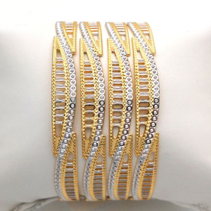 Gold Hallmark Cnc bangle - CP588