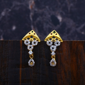 22 carat gold ladies earrings RH-LE650