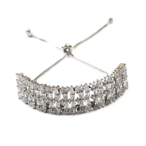 925 Sterling Silver Fancy Bracelet MGA - BRS0