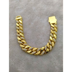 White Stone Gents bracelet