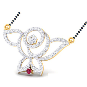 Gold Diamond Mangalsutra