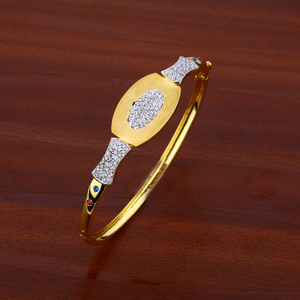 Ladies Gold 18K Cz Kad-LKB11