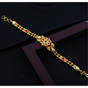 916 CZ gold Hallmark Light Weight Attractive 