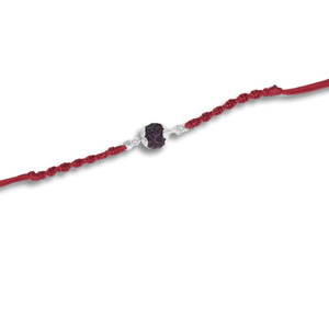 925 silver rudraksh rakhi