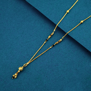 22K 916 SINGAL LINE DOKIYA STYLE MANGALSUTRA