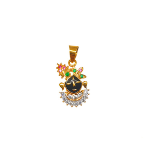 22K Gold Shree Nathji Pendant MGA - PDG0146