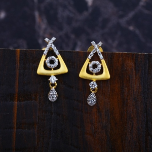 22 carat gold ladies earrings RH-LE495
