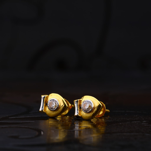916 Gold Exclusive Earring with Solitare LSE1