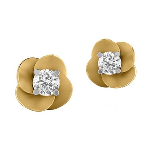 Happy waves stud earrings