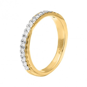 Silk diamond ring