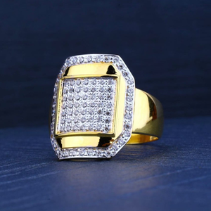 916 Gold Fancy Gents Ring
