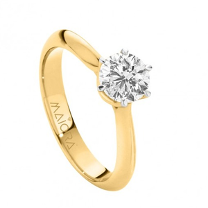 Olea solitaire ring