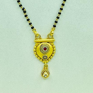 22KT Gold Designer Mangalsutra