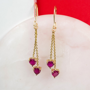 22KT PINKY LONG EARRINGS