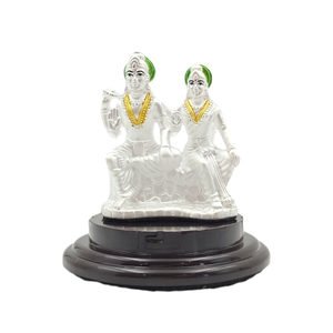 Visnu Laxmi 999 Silver Idol