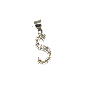 925 Sterling Silver Alphabet (Letter S) Penda