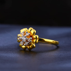 916 gold cz hallmark exclusive ladies ring lr