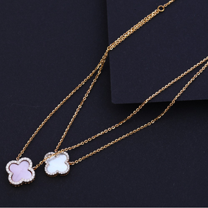 18KT Rose gold Necklace Tanmaniya RTM212