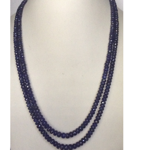 Natural Blue Sapphires Faceted Round Beeds Ne