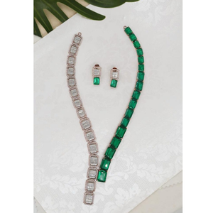 Diamond trending women necklace