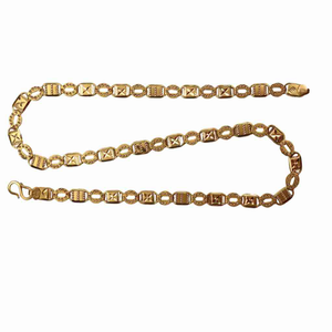 22KT Indo Hollow Gold Chain