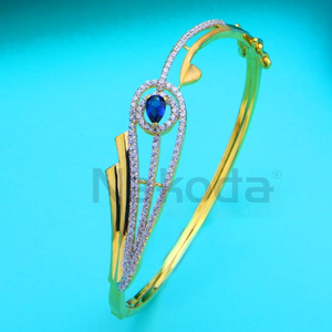 750 Gold Hallmark Ladies Exclusive Kada Brace
