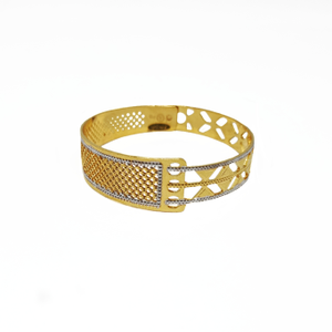 One Gram Gold Plated Beautiful Kada Bracelet 