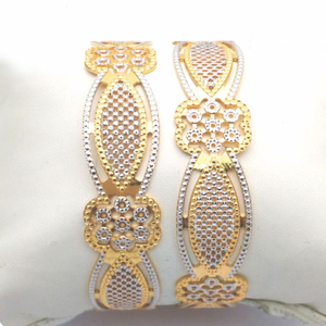 Gold hallmark cnc patla bangle - cp749