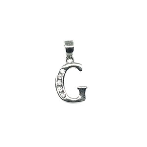 925 Sterling Silver Alphabet (Letter G) Penda