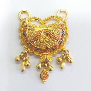 Gold 22.k kalkatti pendant