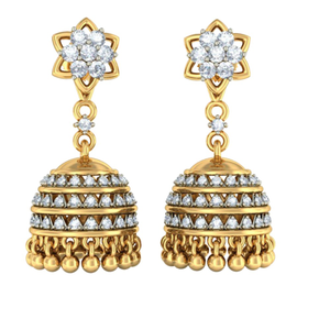 diamond jhumki