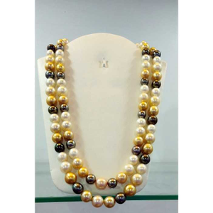 South Sea Pearls Rainbow Necklace