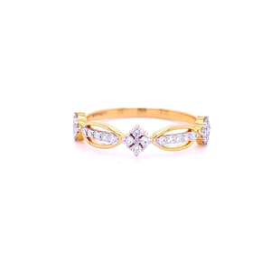 Chloe quad diamond ring