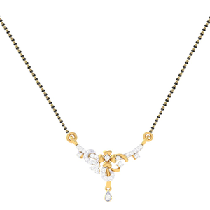 Gold Diamond Mangalsutra