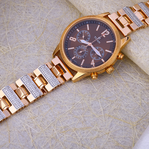 18k rose gold asthetic gents watches