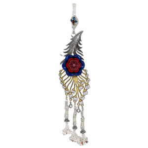 CNC Latest & Tredy Flower Design Silver J