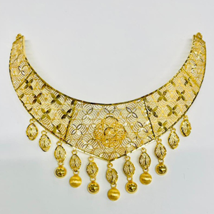916 Gold Fancy Turkish Necklace
