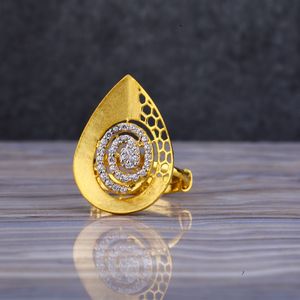 22ct Gold Stylish Ring LLR105