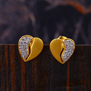 22 carat gold classical ladies earrings RH-LE