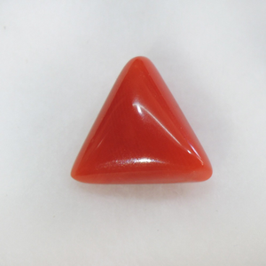 4.10ct triangle natural red-coral (