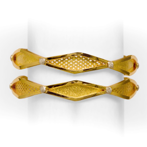 22 KT GOLD VAKIYA BANGLE
