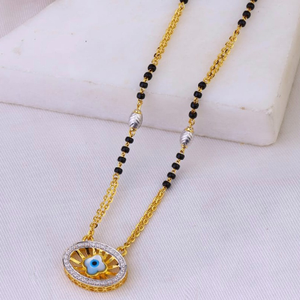 916 Gold Evil Eye Mangalsutra MS-764