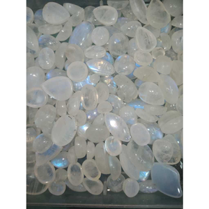 10ct barrel white moonstone