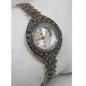 92.5 sterling silver antique ladies watch