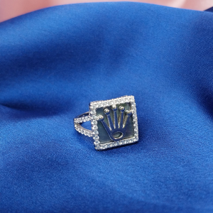 92.5 Silver Hand Design Gents Ring