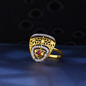 Ladies ring 916 cz