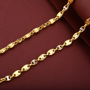 Men's Designer 22K Turkey Gold Chain - MTC44
