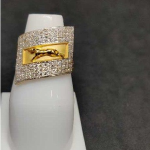 916 men's fancy gold ring
