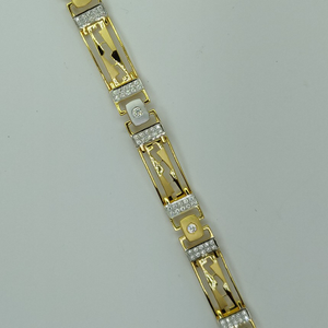 22c/916 light weight gents bracelet