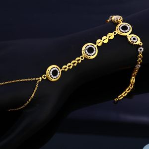 916 Gold CZ Classic Ladies Hathpan HP97